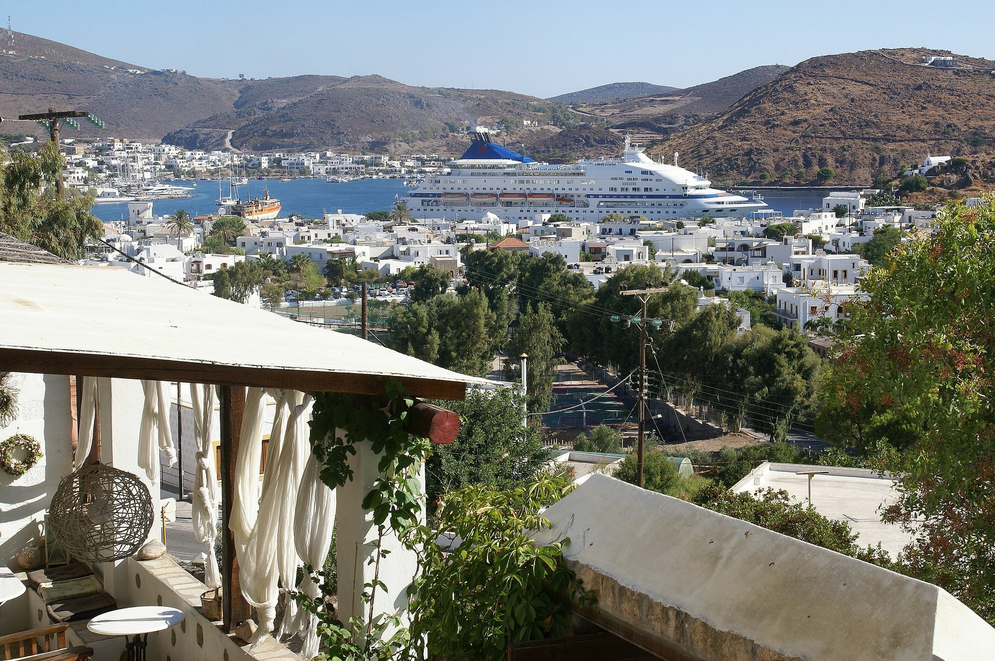 Kalderimi Studios Patmos Town Bagian luar foto